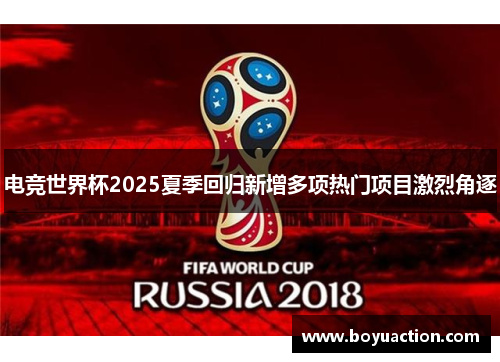 电竞世界杯2025夏季回归新增多项热门项目激烈角逐